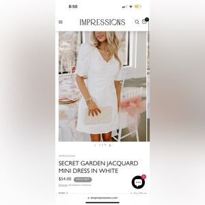 Impressions Online Boutique mini dress